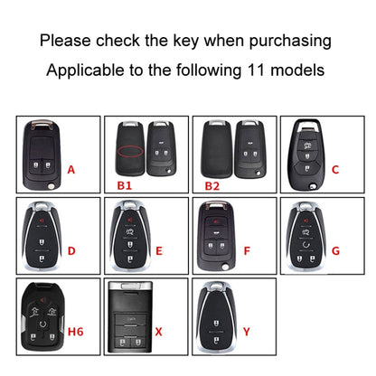 For Chevrolet Car Key Cover Multifunctional Keychain Anti-lost Number Plate, Style: B1 by buy2fix
