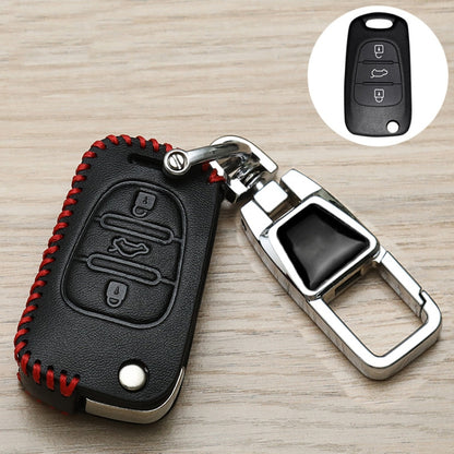 For Kia Car Key Cover Multifunctional Keychain Anti-lost Number Plate, Style: D by buy2fix