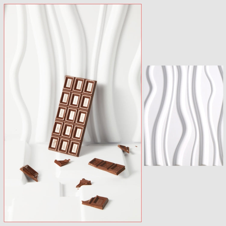 50x50cm Photography Background Plate Photography Props Small Objects Cubic Photography Wall Posing Scene, Style: D081 Waves by buy2fix