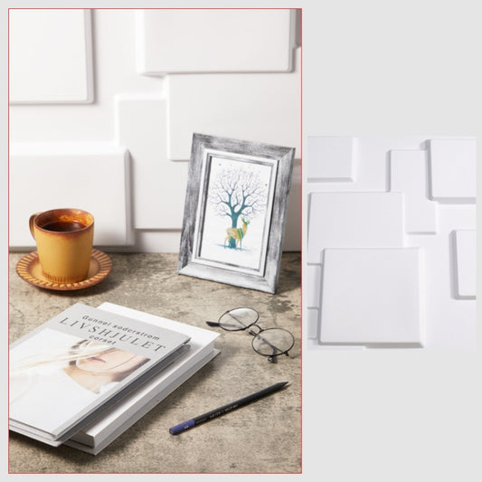 50x50cm Photography Background Plate Photography Props Small Objects Cubic Photography Wall Posing Scene, Style: D095 Square Brick by buy2fix