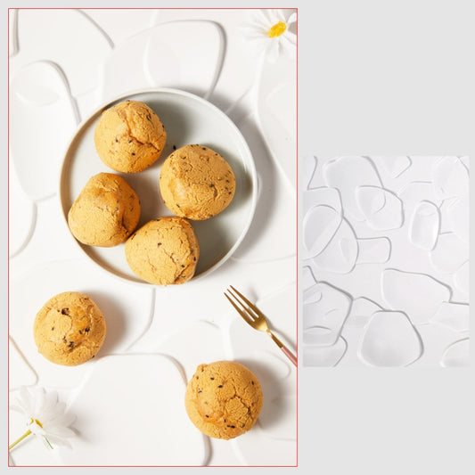 50x50cm Photography Background Plate Photography Props Small Objects Cubic Photography Wall Posing Scene, Style: D133 Crater by buy2fix