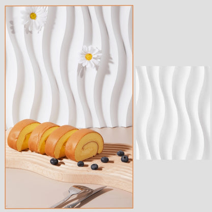 50x50cm Photography Background Plate Photography Props Small Objects Cubic Photography Wall Posing Scene, Style: D141 Waves by buy2fix