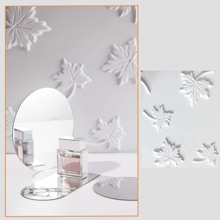 50x50cm Photography Background Plate Photography Props Small Objects Cubic Photography Wall Posing Scene, Style: D110 Maple Leaf by buy2fix