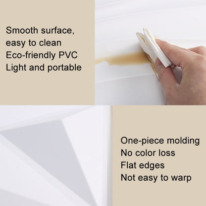 50x50cm Photography Background Plate Photography Props Small Objects Cubic Photography Wall Posing Scene, Style: D137 Simple by buy2fix