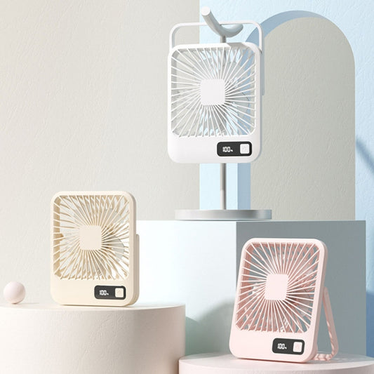 Home Desktop Wall Mounted Fan USB Portable Desktop Mini Fan(White) by buy2fix