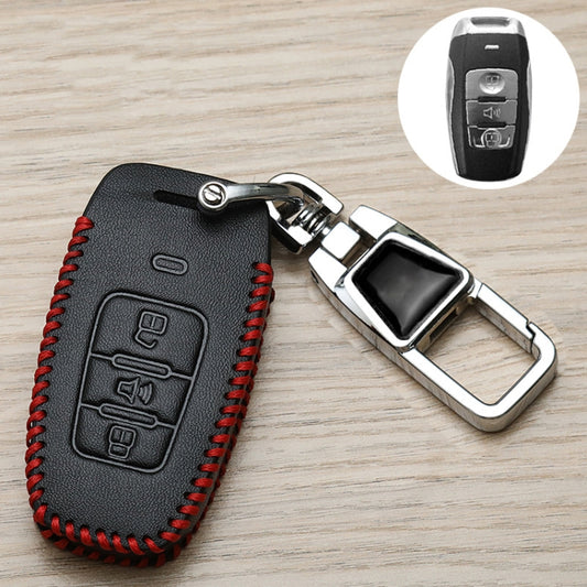 For Great Wall Haval Car Key Cover Multifunctional Keychain Anti-Lost Number Plate, Style: C by buy2fix