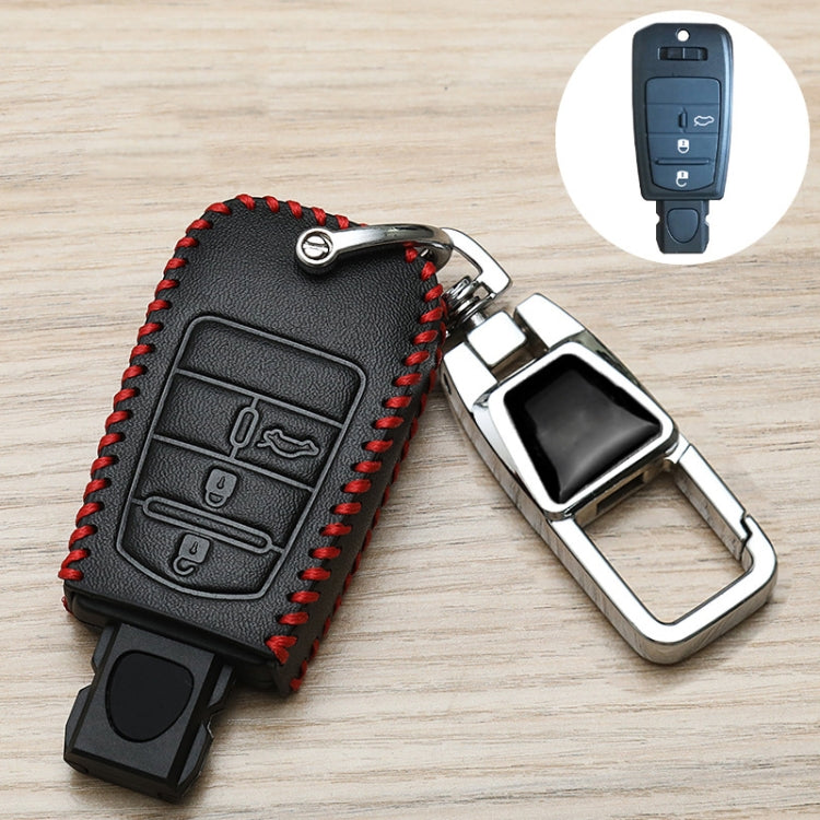 For Fiat Car Key Cover Multifunctional Keychain Anti-Lost Number Plate(B) by buy2fix