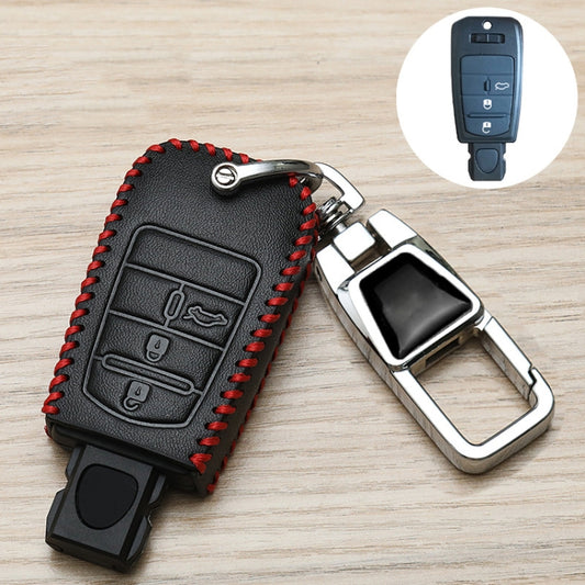 For Fiat Car Key Cover Multifunctional Keychain Anti-Lost Number Plate(B) by buy2fix