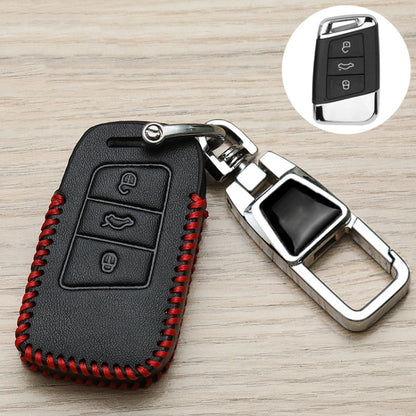 For Volkswagen Key Cover Multifunctional Keychain Anti-lost Number Plate, Style: C by buy2fix
