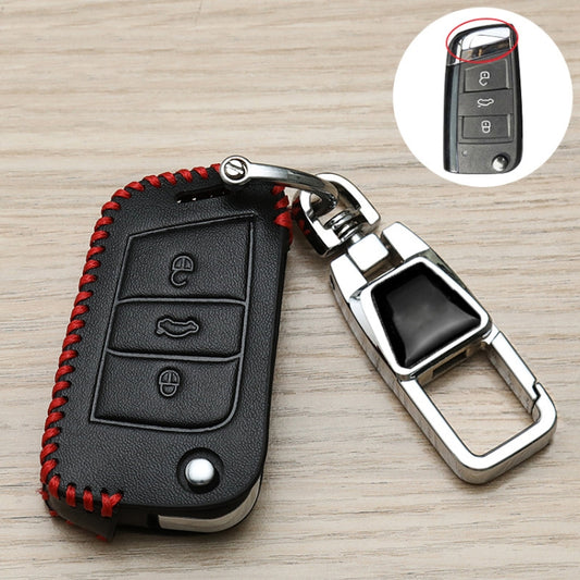 For Volkswagen Key Cover Multifunctional Keychain Anti-lost Number Plate, Style: D by buy2fix
