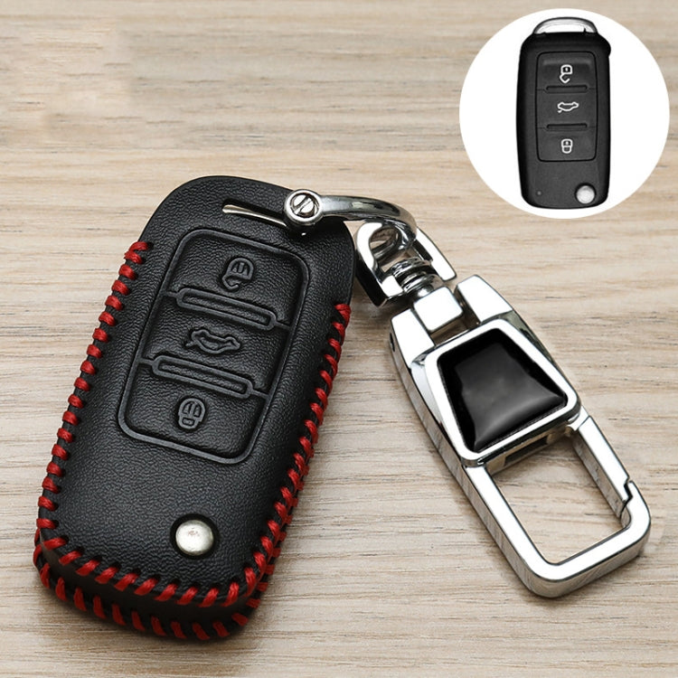 For Volkswagen Key Cover Multifunctional Keychain Anti-lost Number Plate, Style: E by buy2fix