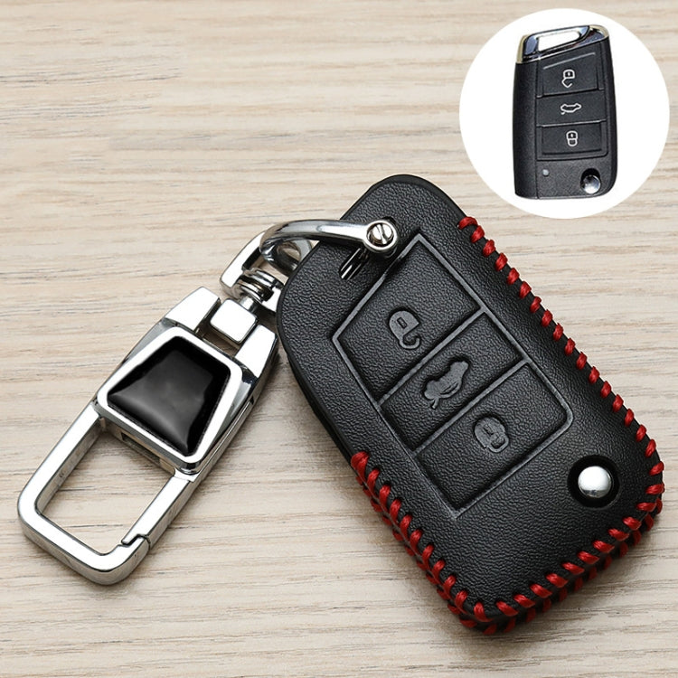 For Volkswagen Key Cover Multifunctional Keychain Anti-lost Number Plate, Style: G by buy2fix