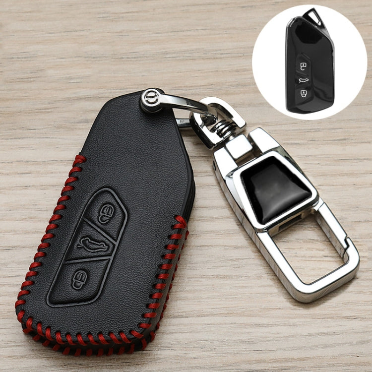 For Volkswagen Key Cover Multifunctional Keychain Anti-lost Number Plate, Style: H by buy2fix