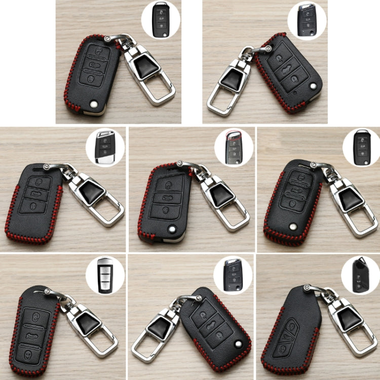 For Volkswagen Key Cover Multifunctional Keychain Anti-lost Number Plate, Style: E by buy2fix