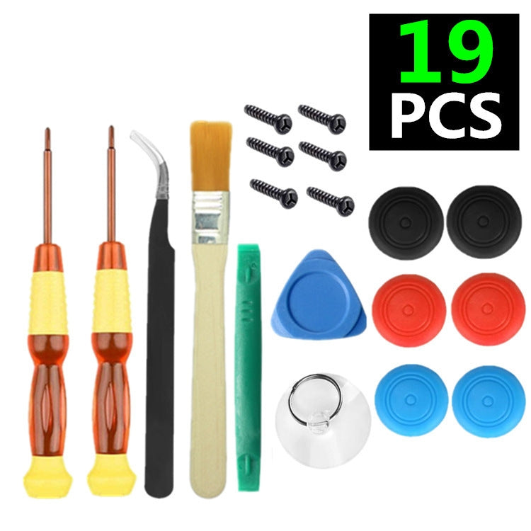 19 In 1 Kit For Nintendo Switch Joycon Joystick Thumb Stick Repair Tool by buy2fix