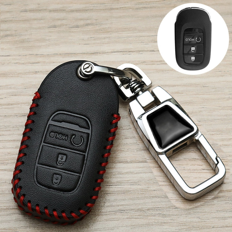For Honda Car Key Cover Multifunctional Keychain Anti-lost Number Plate, Style: K by buy2fix