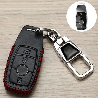For Mercedes-Benz Car Key Cover Multifunctional Keychain Anti-lost Number Plate, Style: C by buy2fix