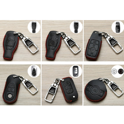 For Mercedes-Benz Car Key Cover Multifunctional Keychain Anti-lost Number Plate, Style: C by buy2fix