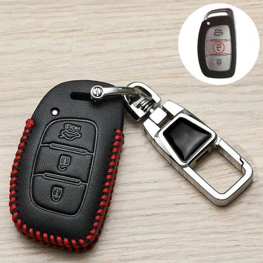 For Hyundai Car Key Cover Multifunctional Keychains Anti-lost Number Plates, Style: A by buy2fix