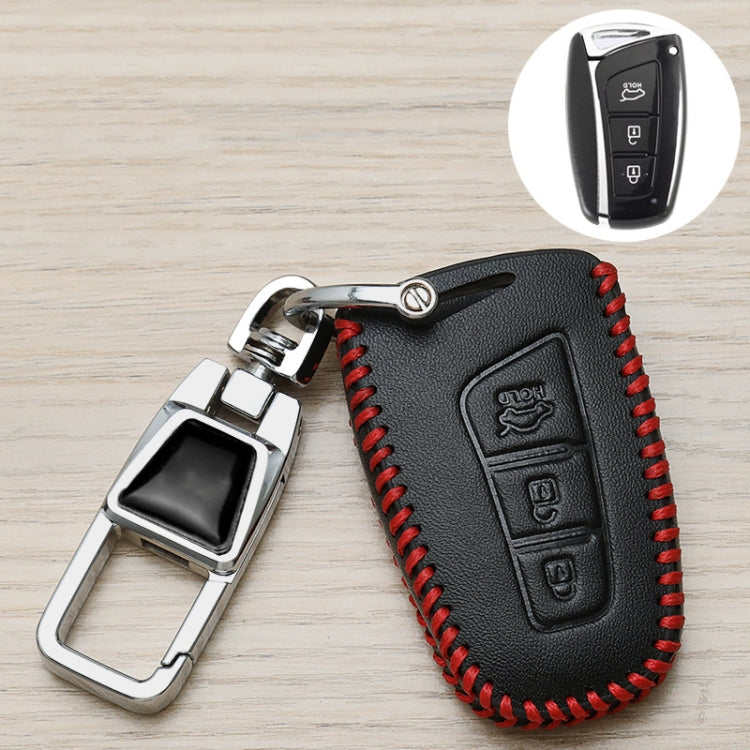 For Hyundai Car Key Cover Multifunctional Keychains Anti-lost Number Plates, Style: L by buy2fix