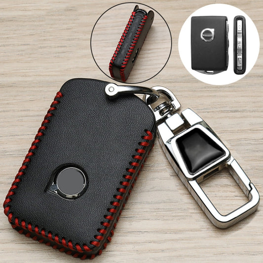 For Volvo Car Key Cover Multifunctional Keychain Anti-lost Number Plate(A) by buy2fix