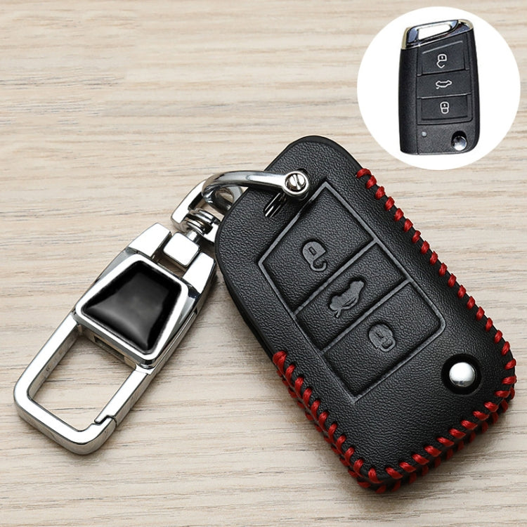 For Skoda Car Key Cover Multifunctional Keychain Anti-lost Number Plate(G) by buy2fix
