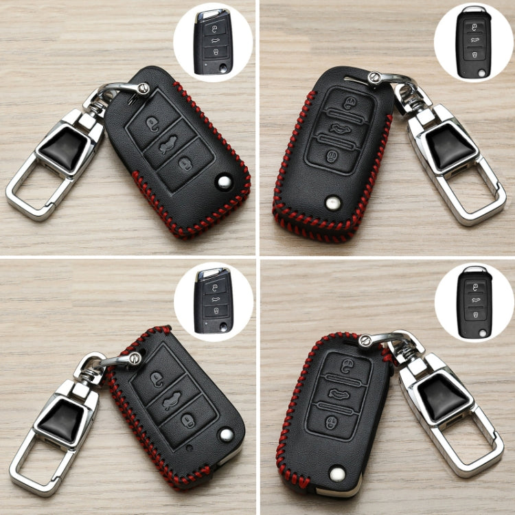 For Skoda Car Key Cover Multifunctional Keychain Anti-lost Number Plate(G) by buy2fix