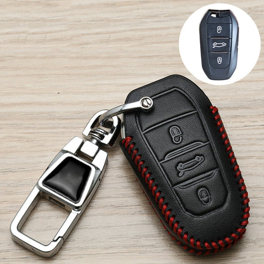 For Citroen Car Key Cover Multifunctional Keychain Anti-lost Number Plate(C) by buy2fix