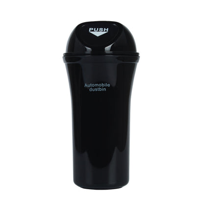Car Mini Trash Can Multifunctional Interior Storage Box(Black) by buy2fix