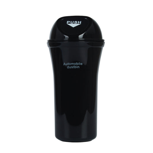 Car Mini Trash Can Multifunctional Interior Storage Box(Black) by buy2fix