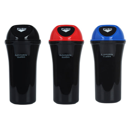 Car Mini Trash Can Multifunctional Interior Storage Box(Black) by buy2fix