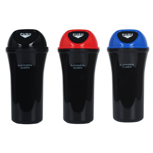 Car Mini Trash Can Multifunctional Interior Storage Box(Red) by buy2fix