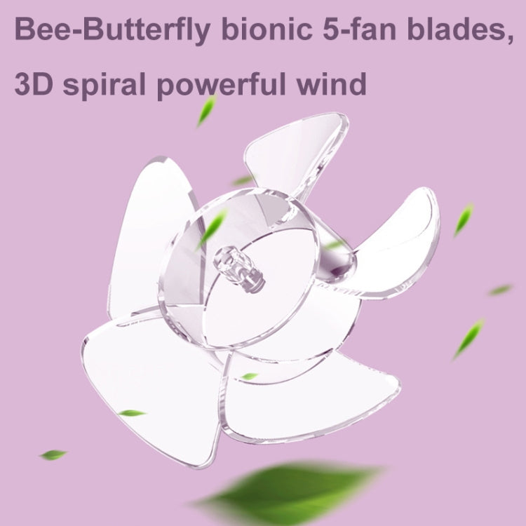 Handheld Portable Mini Multifunctional Fan With Phone Holder Function, Color: Yellow Green with Battery by buy2fix