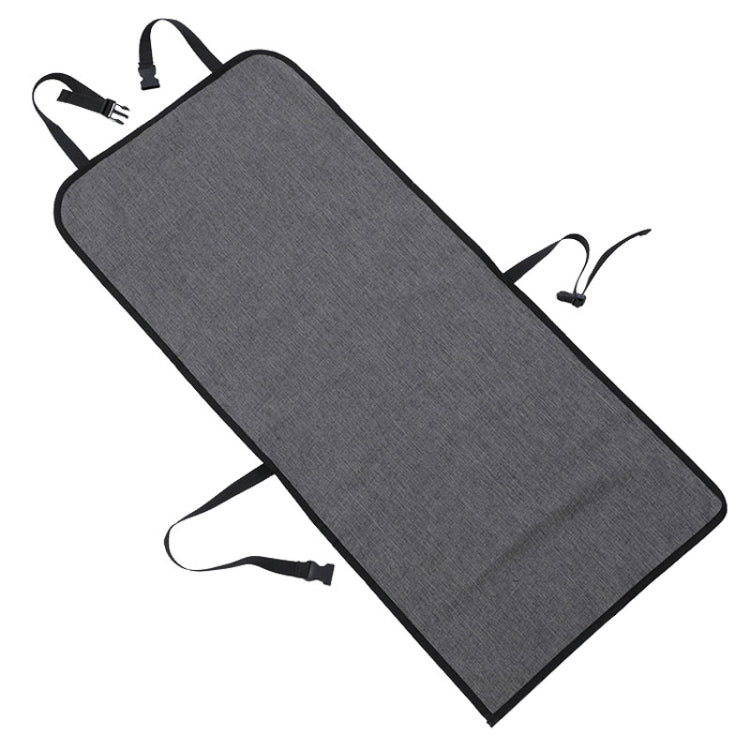 Pet Car Mats Waterproof Anti-Scratch Anti-Bite Dirt Resistant Car Pad(Grey) by buy2fix
