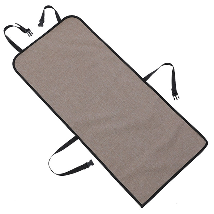 Pet Car Mats Waterproof Anti-Scratch Anti-Bite Dirt Resistant Car Pad(Brown) by buy2fix