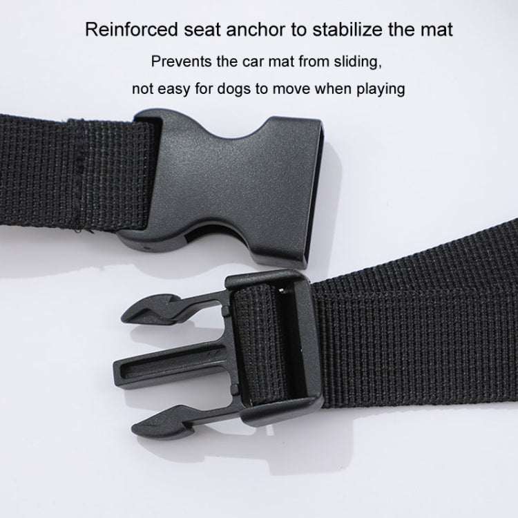 Pet Car Mats Waterproof Anti-Scratch Anti-Bite Dirt Resistant Car Pad(Grey) by buy2fix