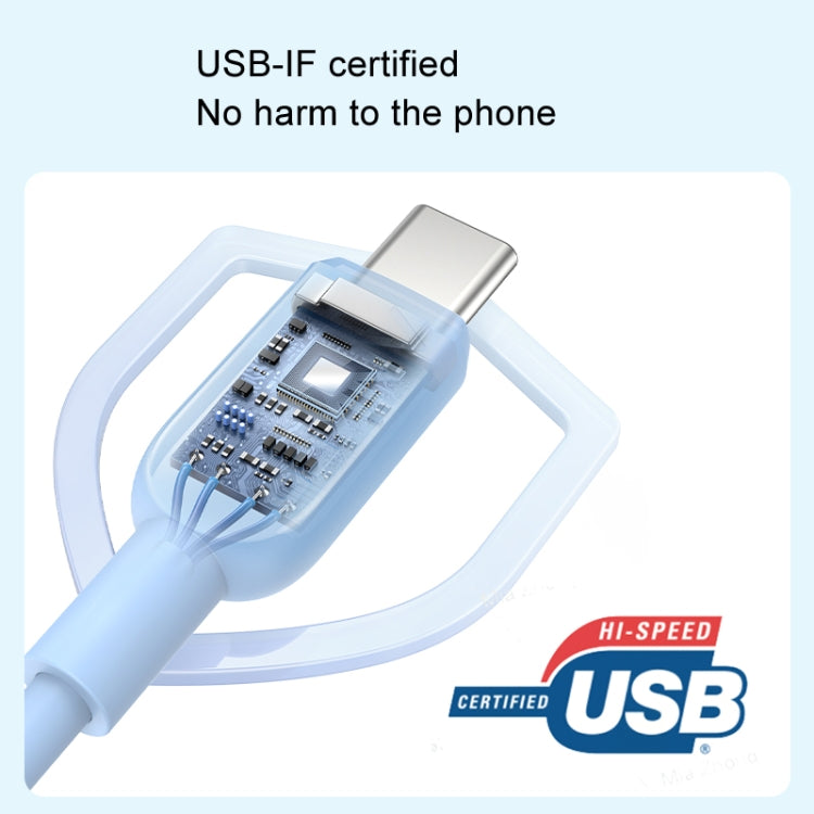 ANKER A81E2 1.8m 60W Dual Type-C Data Cell Phone Dual Head Fast Charging Cable(Black) - USB-C & Type-C Cable by ANKER | Online Shopping UK | buy2fix