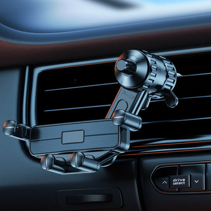 Car Mobile Phone Holder Navigation Air Outlet Support Fixed Bracket(Metal Hook) by buy2fix