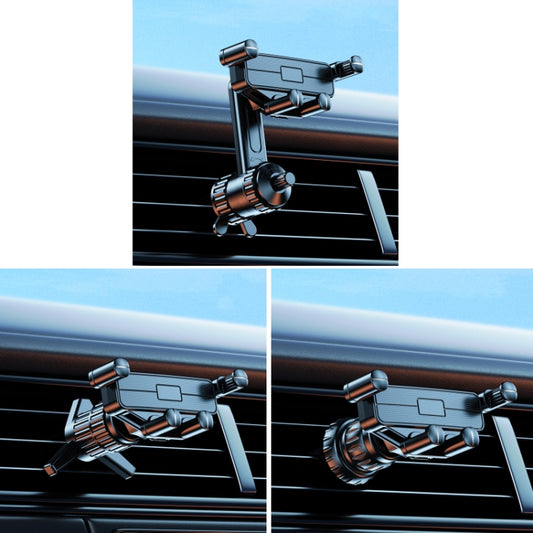 Car Mobile Phone Holder Navigation Air Outlet Support Fixed Bracket(Extension Pole) by buy2fix