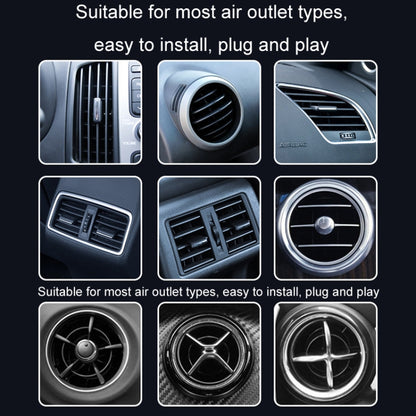 Car Mobile Phone Holder Navigation Air Outlet Support Fixed Bracket(Triangular Hook) by buy2fix