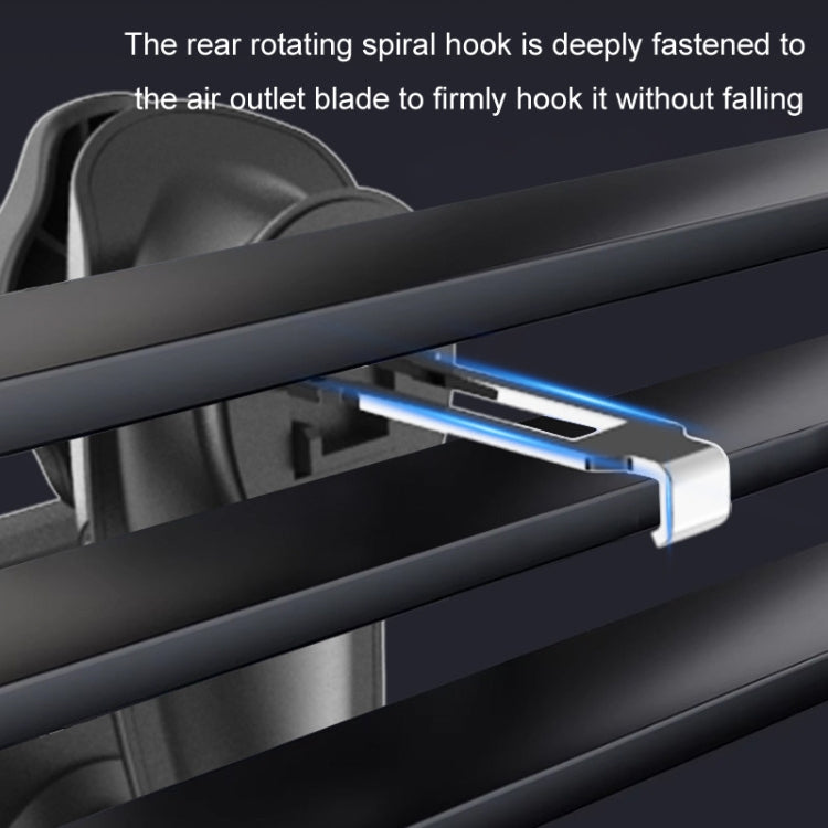 Car Multifunctional 360-degree Rotating Mobile Phone Holder(Air Outlet Model) by buy2fix