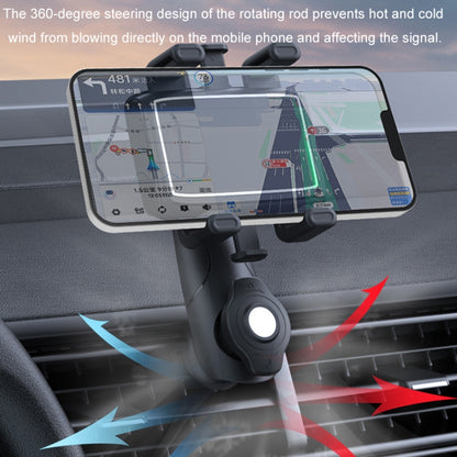Car Multifunctional 360-degree Rotating Mobile Phone Holder(Air Outlet Model) by buy2fix