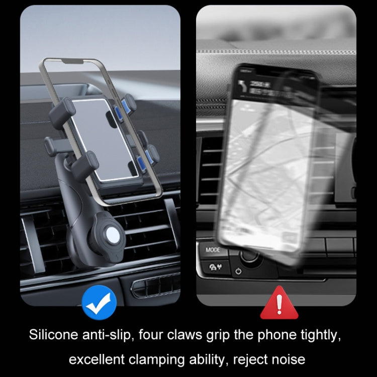 Car Multifunctional 360-degree Rotating Mobile Phone Holder(Air Outlet Model) by buy2fix