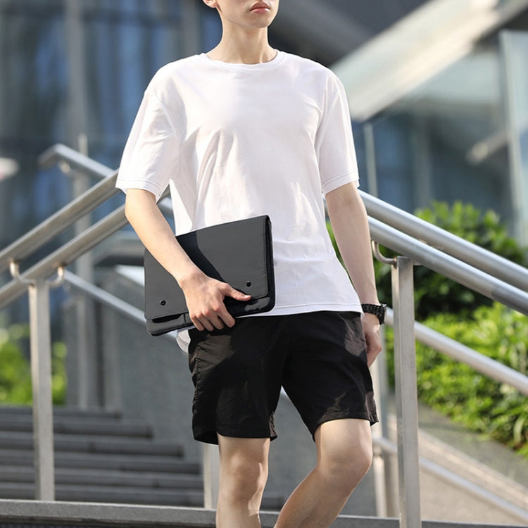 Multi-layer Waterproof and Shock-absorbing Laptop Sleeve Laptop Storage Bag, Size: 15 inch(White) by buy2fix