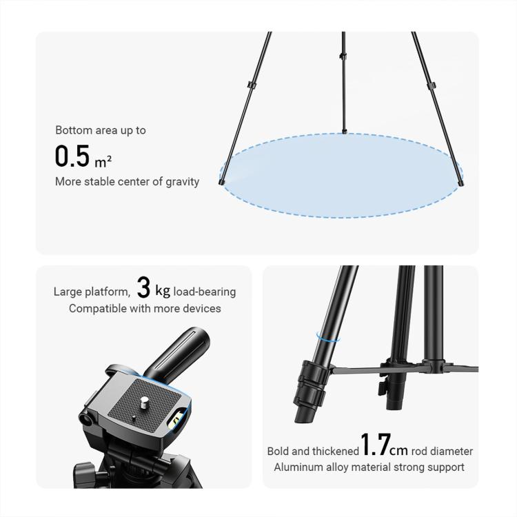 APEXEL APL-20-40XCR50 20-40X Phone Zoom Lens Kit with Adjustable 42-129cm Tripod HD Telephoto Lens for Moon, Concert Photography - Lens & Accessories by APEXEL | Online Shopping UK | buy2fix