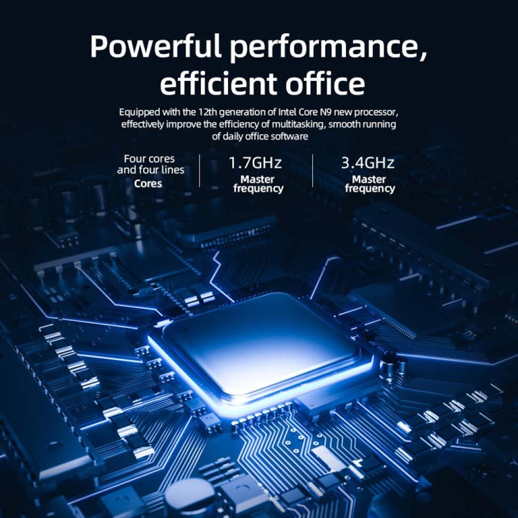 GK3Plus N100 16G+1TB UK Plug 12th Intel Alderlake Dual HDMI+VGA Triple Display 4K HD Pocket Mini PC by buy2fix