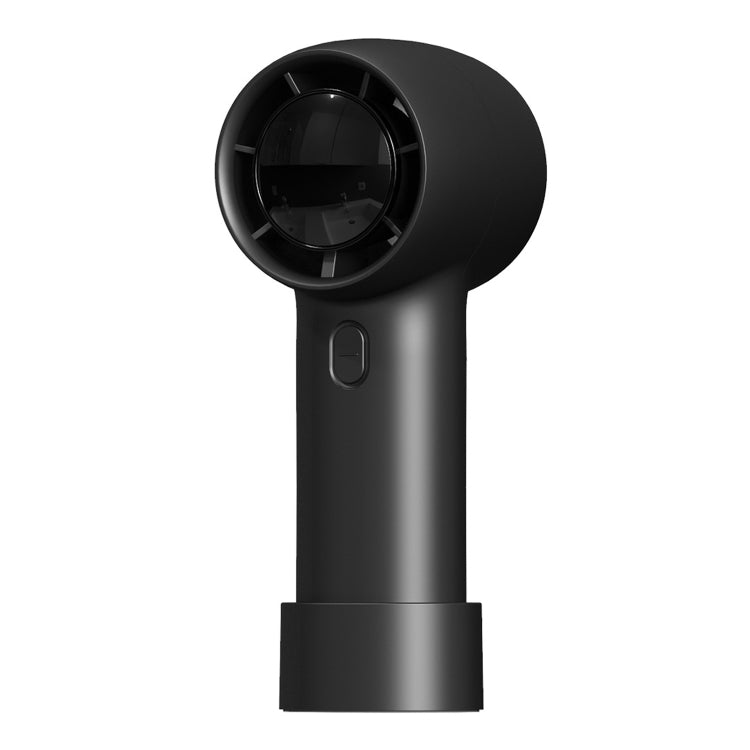 Outdoor Handheld Turbine Digital Display 100-Speed High-Speed Mini Fan, Color: Black by buy2fix