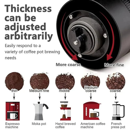 USB Automatic Wireless Electric Portable Coffee Grinder(White) - Coffee Machine & Accessories by buy2fix | Online Shopping UK | buy2fix