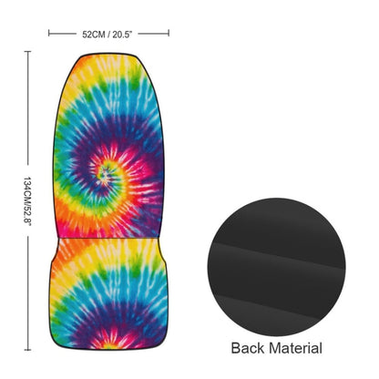 Car Universal Printed Seat Protector Automobile Decoration Supplies, Style: Coloful Swirls by buy2fix