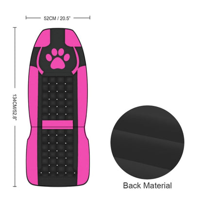 Car Universal Printed Seat Protector Automobile Decoration Supplies, Style: Pink Footprints by buy2fix